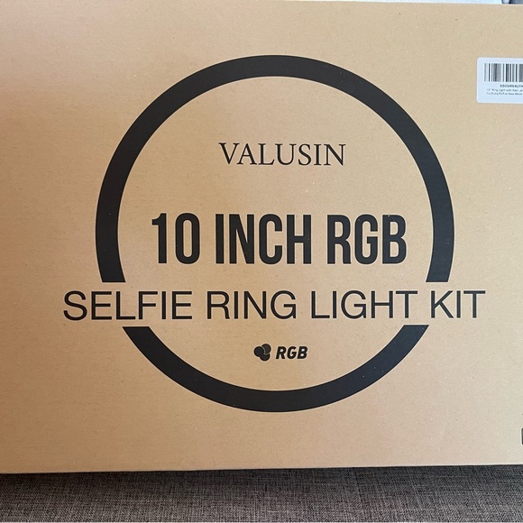 Valusin Other - Valusin 10 Inch RGB Selfie Ring Light Kit